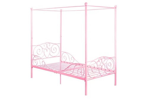 Canopy twin bed - canopy,